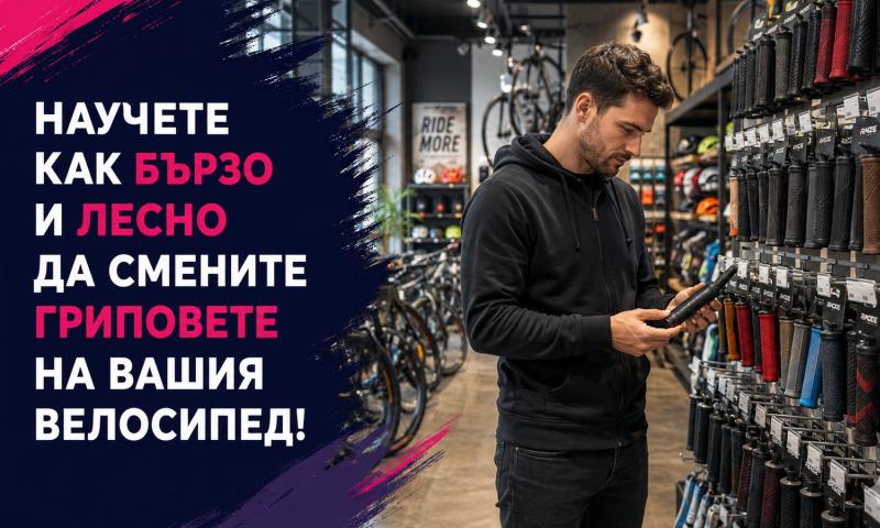 Как да сменим грипове (ръкохватки) на велосипед